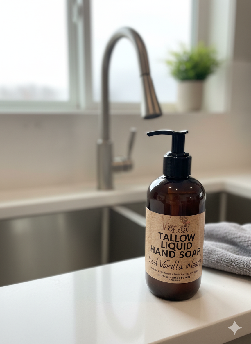Visions of You: Luxurious Tallow Liquid Hand Soap