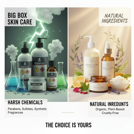 Mass-Produced Skincare vs. Small-Batch Skincare