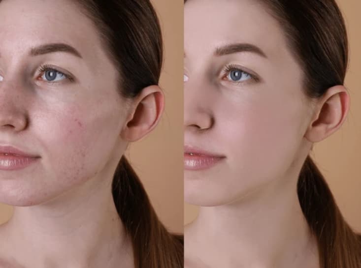 Dark spots and marks fading