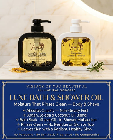 Luxe Bath & Shower Oil Moisturizing- Body & Shave