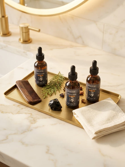 Men's Beard Oil — 6-Oil Blend with Argan, Jojoba & Sea Buckthorn | Choose Your Scent | Visions of You Beautiful