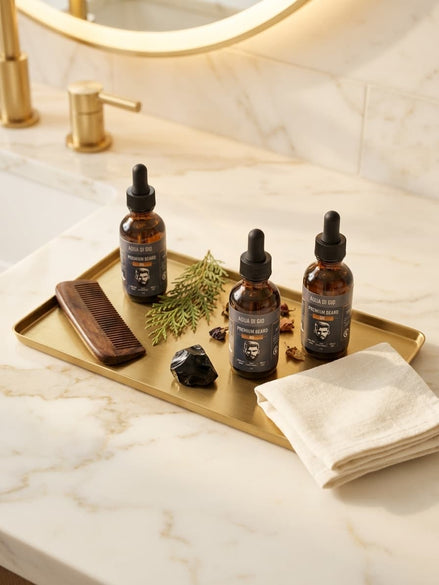 Men's Beard Oil — 6-Oil Blend with Argan, Jojoba & Sea Buckthorn | Choose Your Scent | Visions of You Beautiful