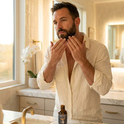 Men's Beard Oil — 6-Oil Blend with Argan, Jojoba & Sea Buckthorn | Choose Your Scent | Visions of You Beautiful