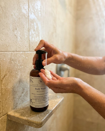 Goat's Milk & Tallow Body Wash 16oz
