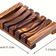 Premium Slatted Wood Soap Deck