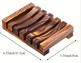 Premium Slatted Wood Soap Deck