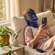 Pro Glow 7-Color LED Face + Neck Mask — PDT Light Therapy for Anti-Aging, Acne & Glow | Visions of You Beautiful