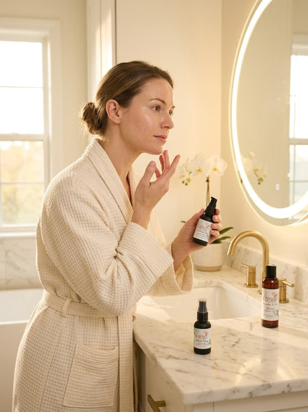 The Clear Slate Set — Niacinamide, Prickly Pear Serum & Aloe Cleanser Bundle | Visions of You Beautiful