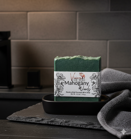 Mahogany Woods Artisan Bar Soap