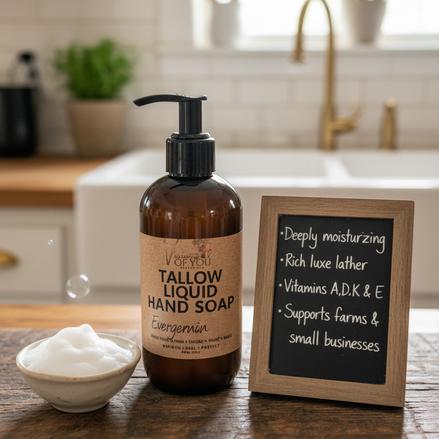 Luxurious Tallow Liquid Hand Soap