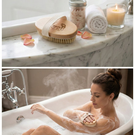 Visions of You Premium Dual-Action Body Buffer & Massager