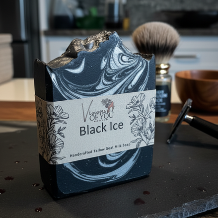 Artisan Bar Soap-Black Ice