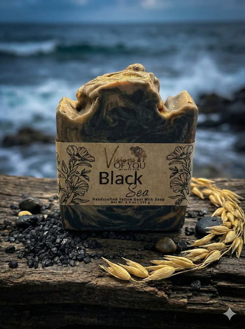 Black Sea | Goat's Milk & Tallow | Artisan bar soap Visions of you beautiful