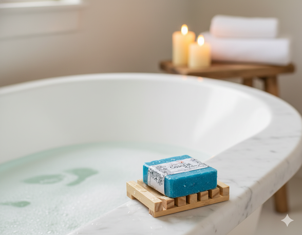 Premium Slatted Wood Soap Deck