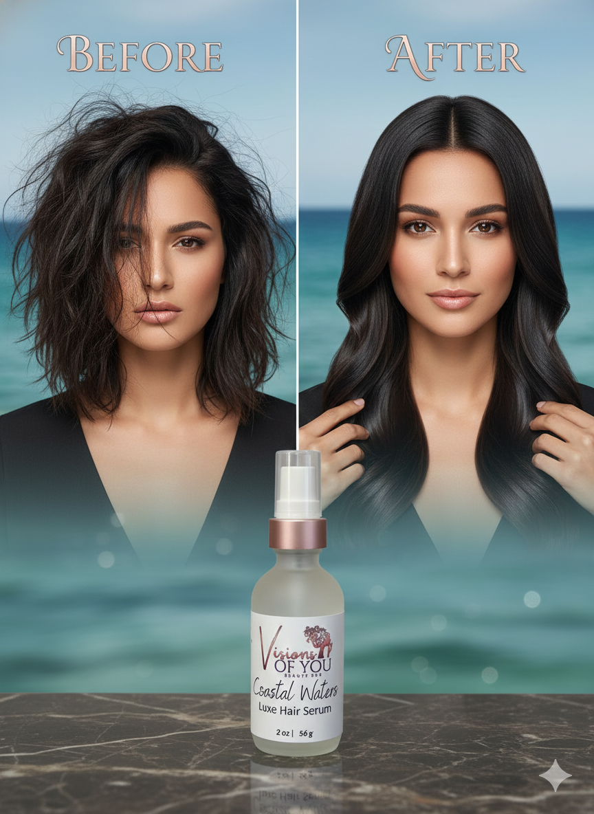 Luxe Hair Serum- Anti Frizz & Heat Protection