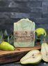 🍐 English Pear & Freesia Artisan handmade bar soap