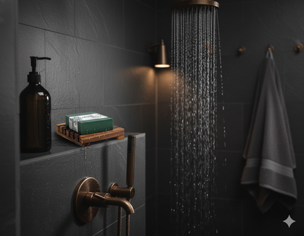 Premium Slatted Wood Soap Deck