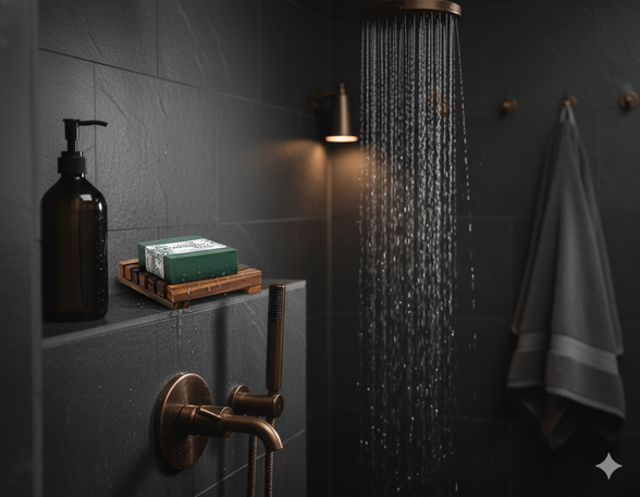 Premium Slatted Wood Soap Deck