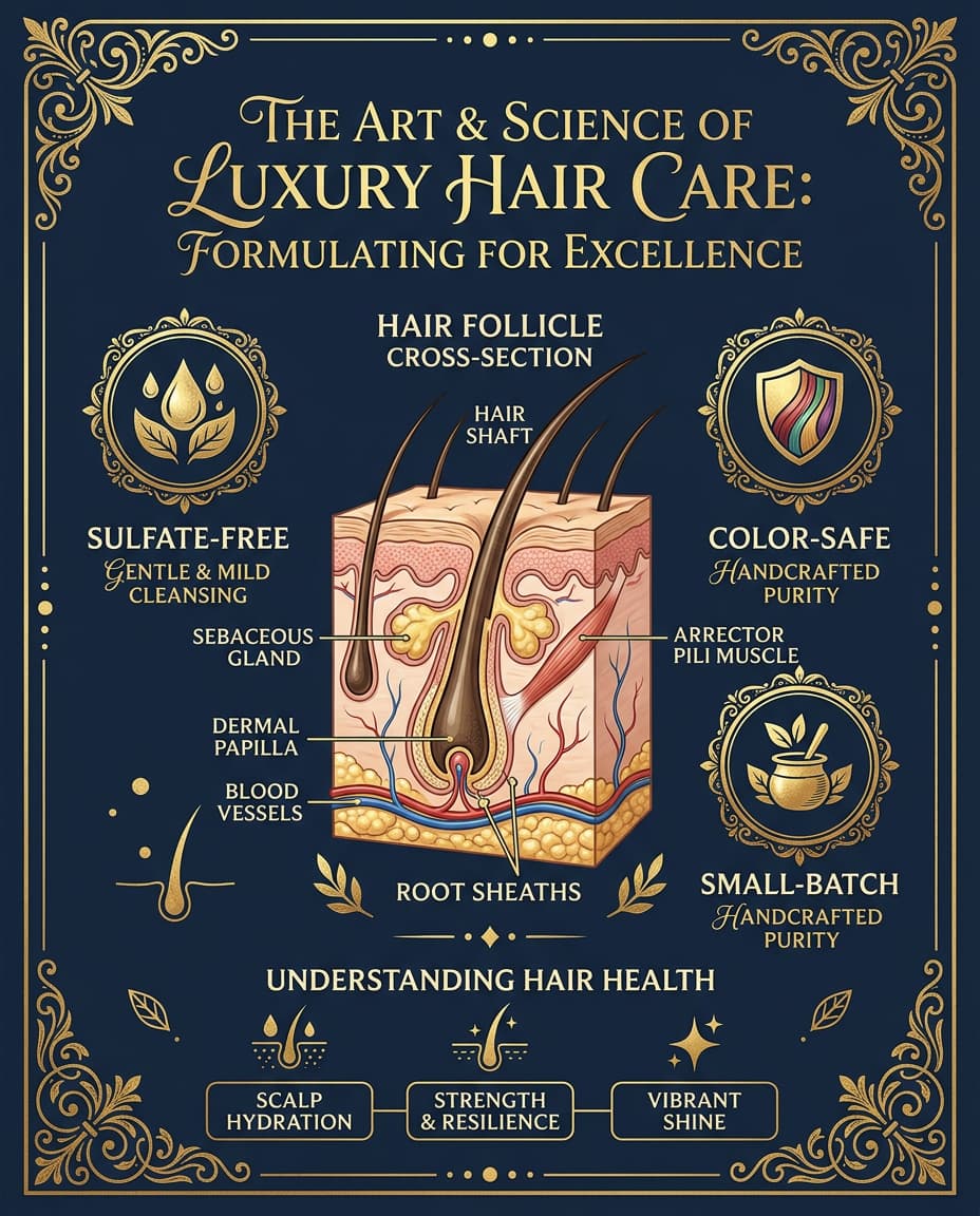 Tallow & Creatine Shampoo — Repair for Dry, Damaged Hair
