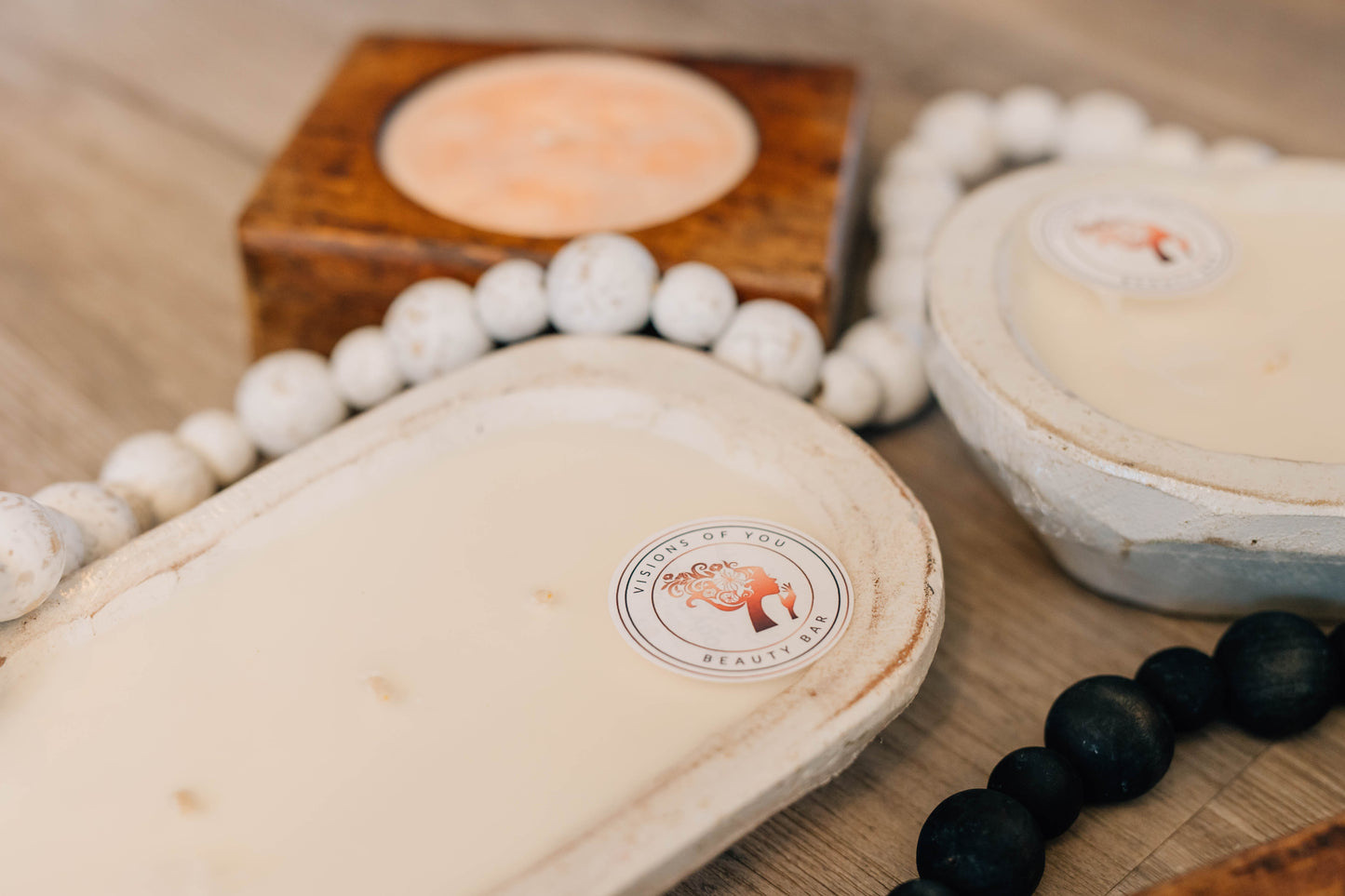 Dough Bowl Candles | Vintage | Rustic