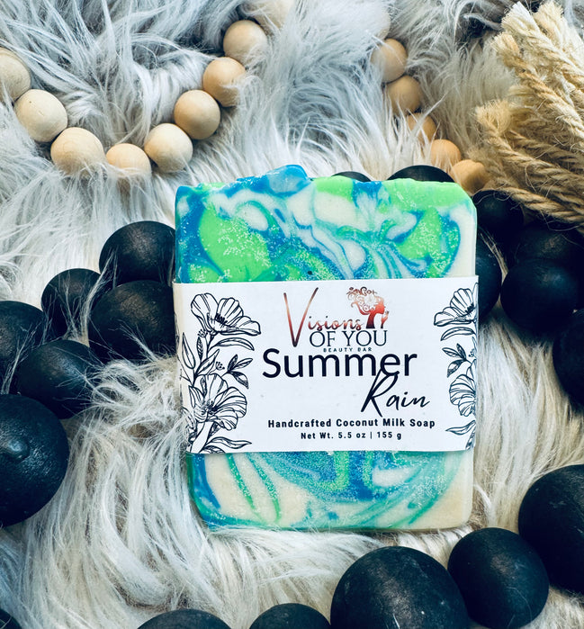 Summer Rain Coconut Milk Artisan Bar Soap