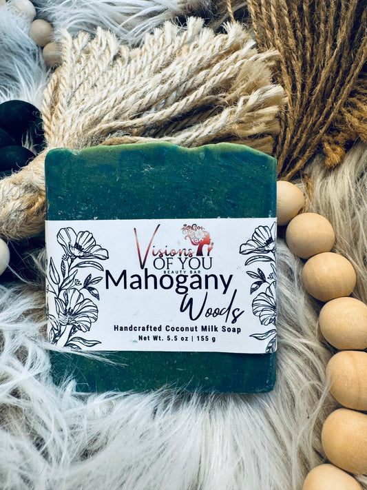 Mahogany Woods Coconut Milk Artisan Bar Soap