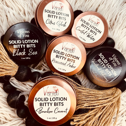 All-Natural Lotion Bitty Bits | Portable Hydration – Visions of You Beautiful