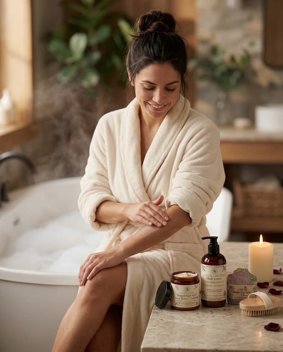 The Spa Day Ritual | Lather, polish, smooth and soften.