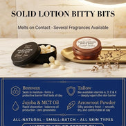 Solid Lotion Bitty Bits — Beeswax & Tallow Solid Lotion Pellets | Several Fragrances | Visions of You Beautiful (Copy)