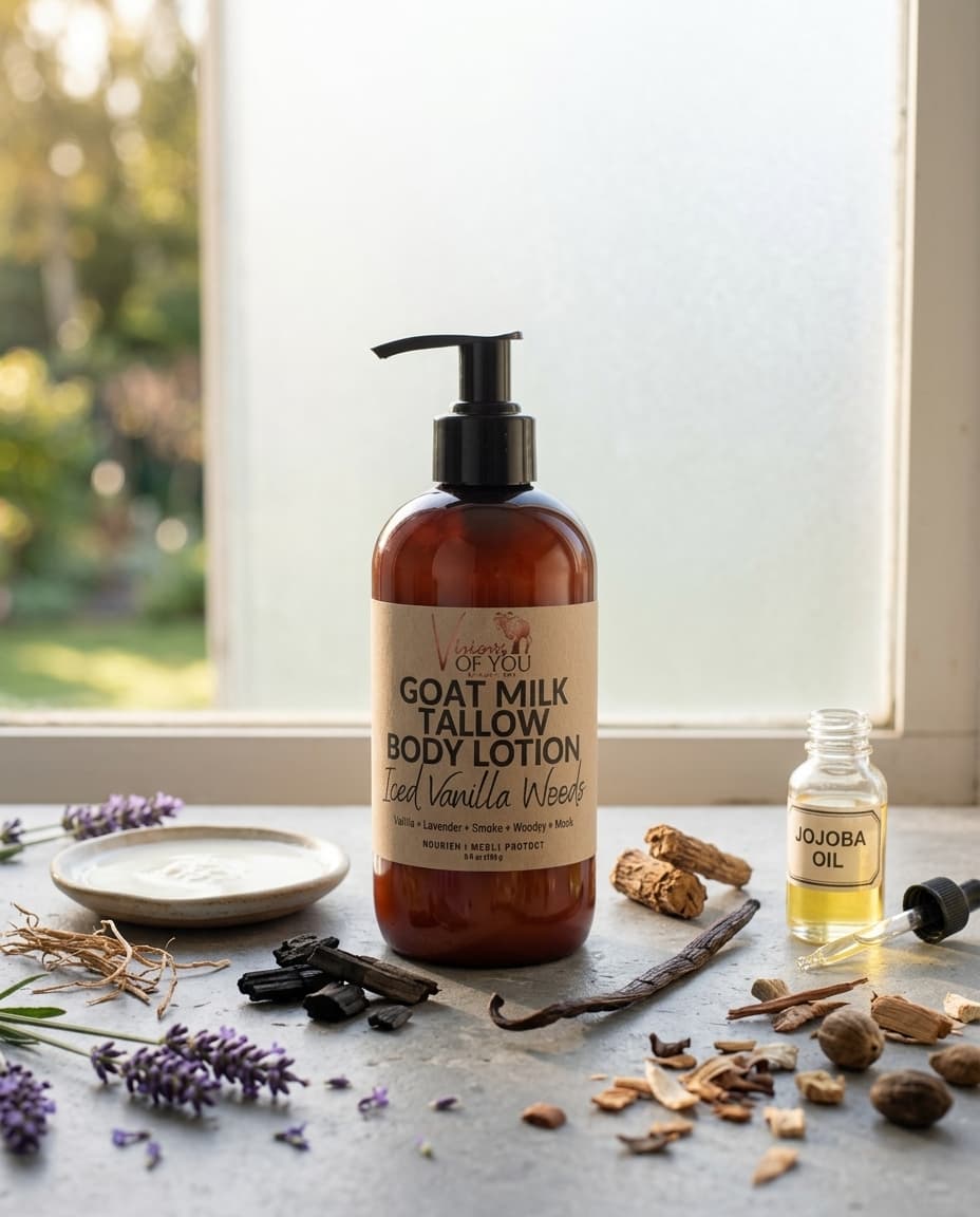 Goat's Milk & Tallow Body Lotion 8 oz