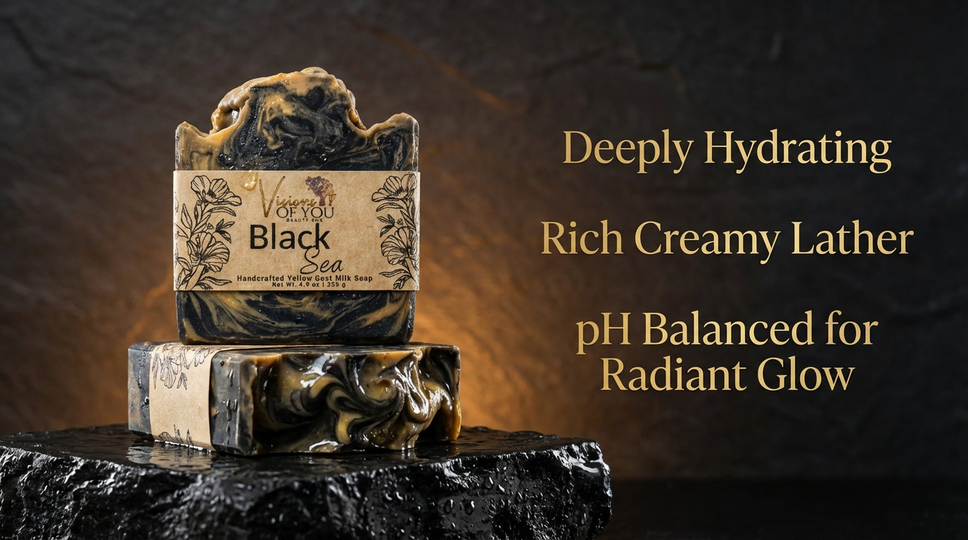 Black Sea | Goat's Milk & Tallow | Artisan bar soap Visions of you beautiful