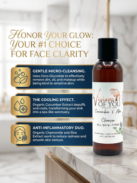 Visions of You Beautiful | Aloe & Cucumber Vitality Cleanser