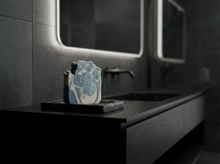 Aqua Di Gio | Goat's Milk & Tallow | Visions of you beautiful Artisan Soap