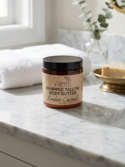 Whipped Tallow Body Butter — All-Day Moisture That Actually Lasts | Visions of You Beautiful
