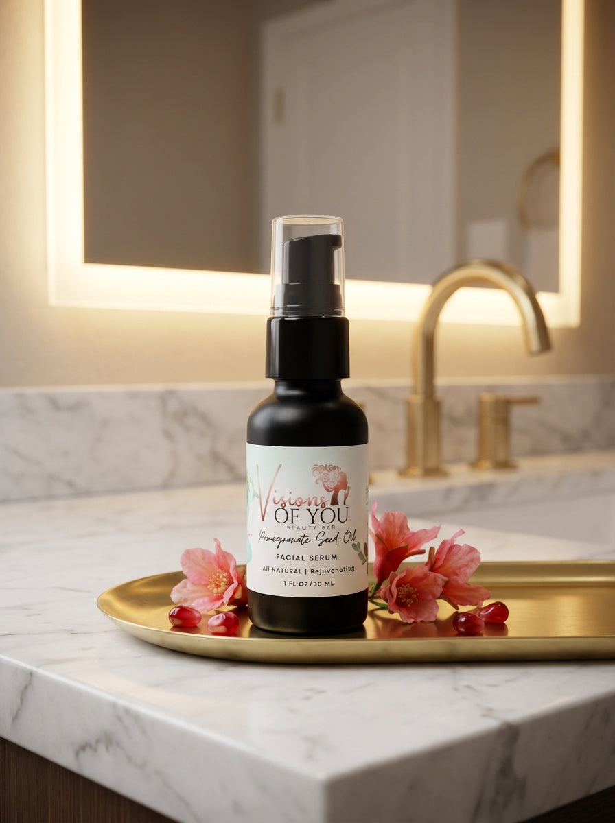 Visions of You Beautiful | 100% Organic Pomegranate Seed Oil