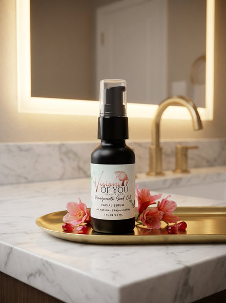 Visions of You Beautiful | 100% Organic Pomegranate Seed Oil