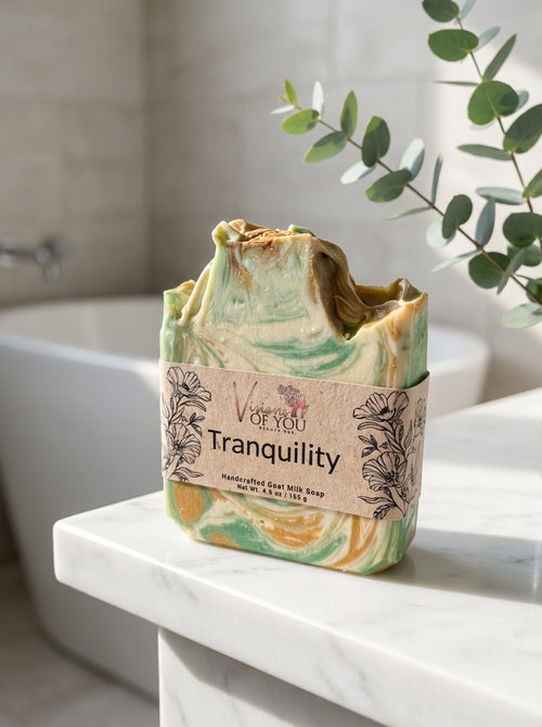 Tranquility | Goat's Milk Artisan Bar Soap | Visions of You Beautiful