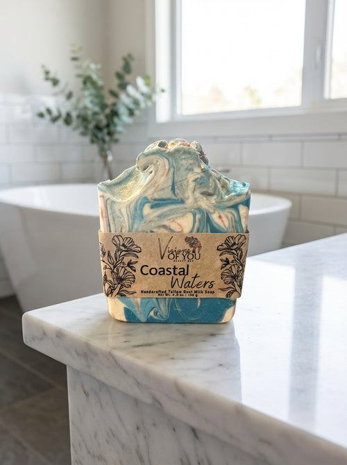 Coastal Waters | Goat's Milk & Tallow | Visions of you beautiful Artisan Bar Soap