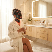 Pro Glow 7-Color LED Face + Neck Mask — PDT Light Therapy for Anti-Aging, Acne & Glow | Visions of You Beautiful