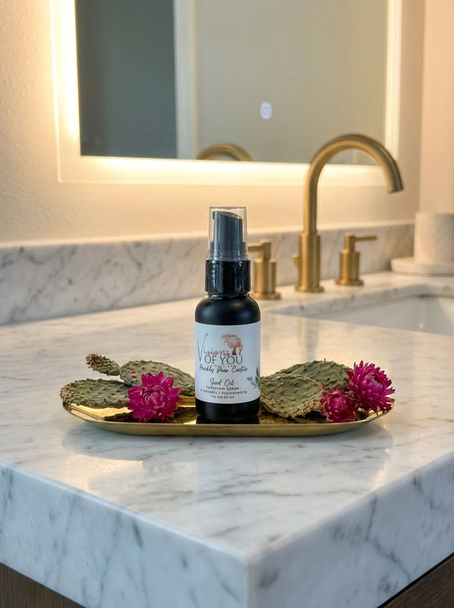 Visions of You Beautiful | 100% Organic Prickly Pear Cactus Seed Oil